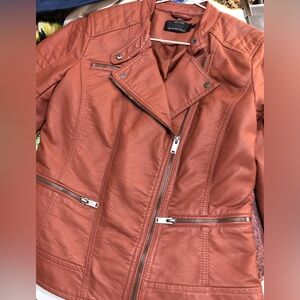EUC Women’s Anno 1995 ONLY Faux Leather Moto Jacket
